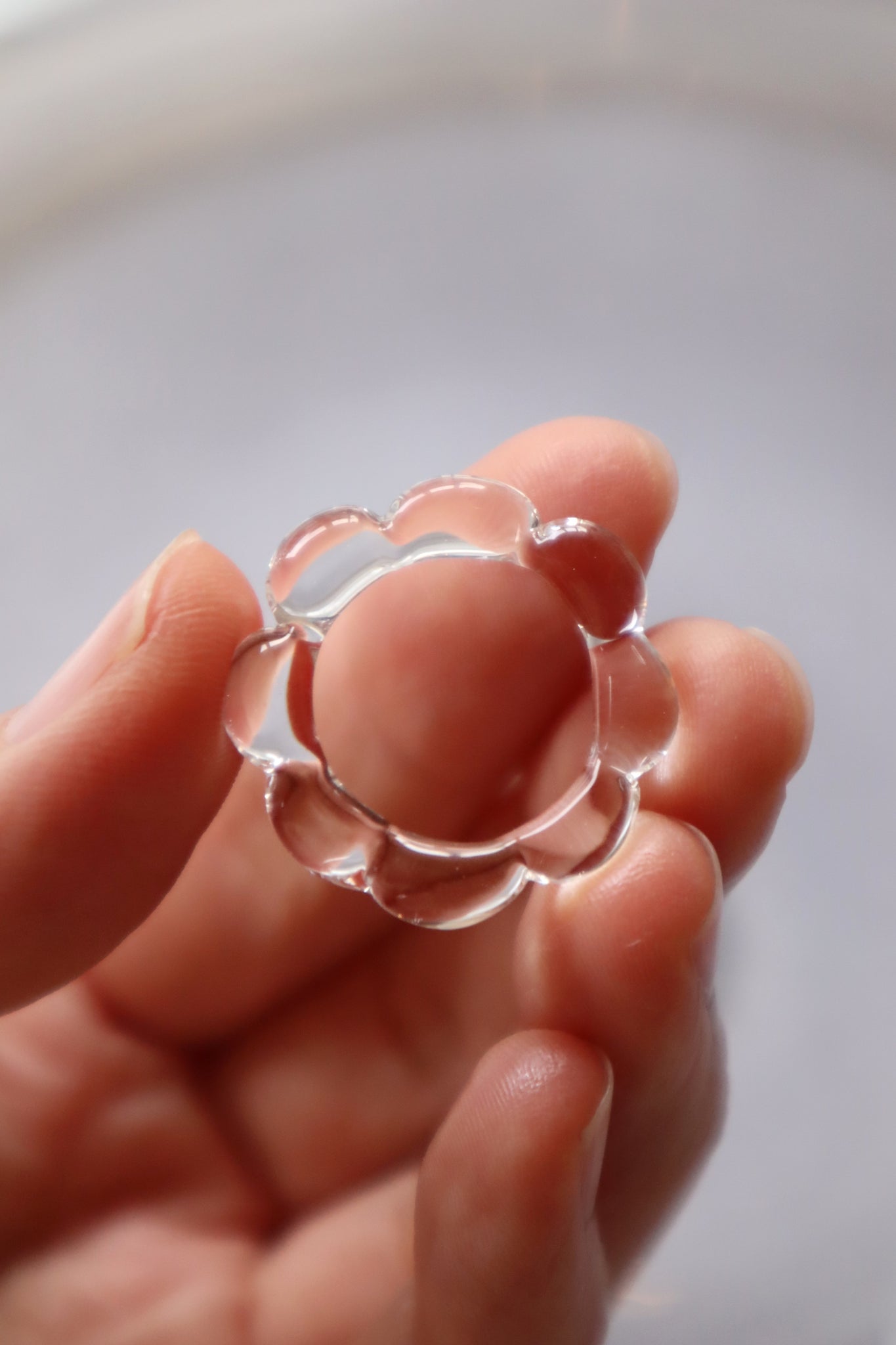 Fleur – glass ring