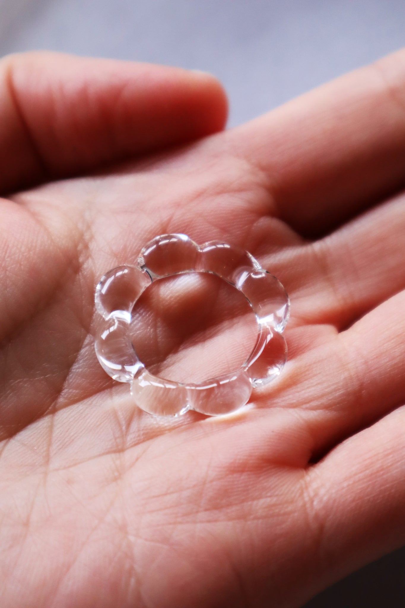 Fleur – glass ring