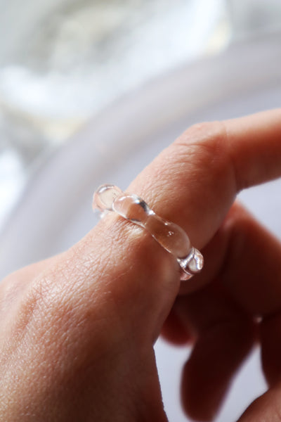 Fleur – glass ring