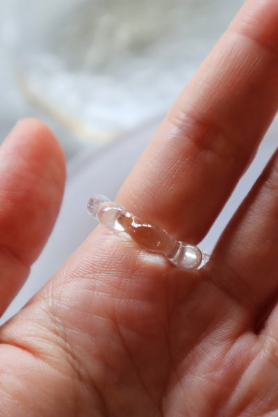 Fleur – glass ring