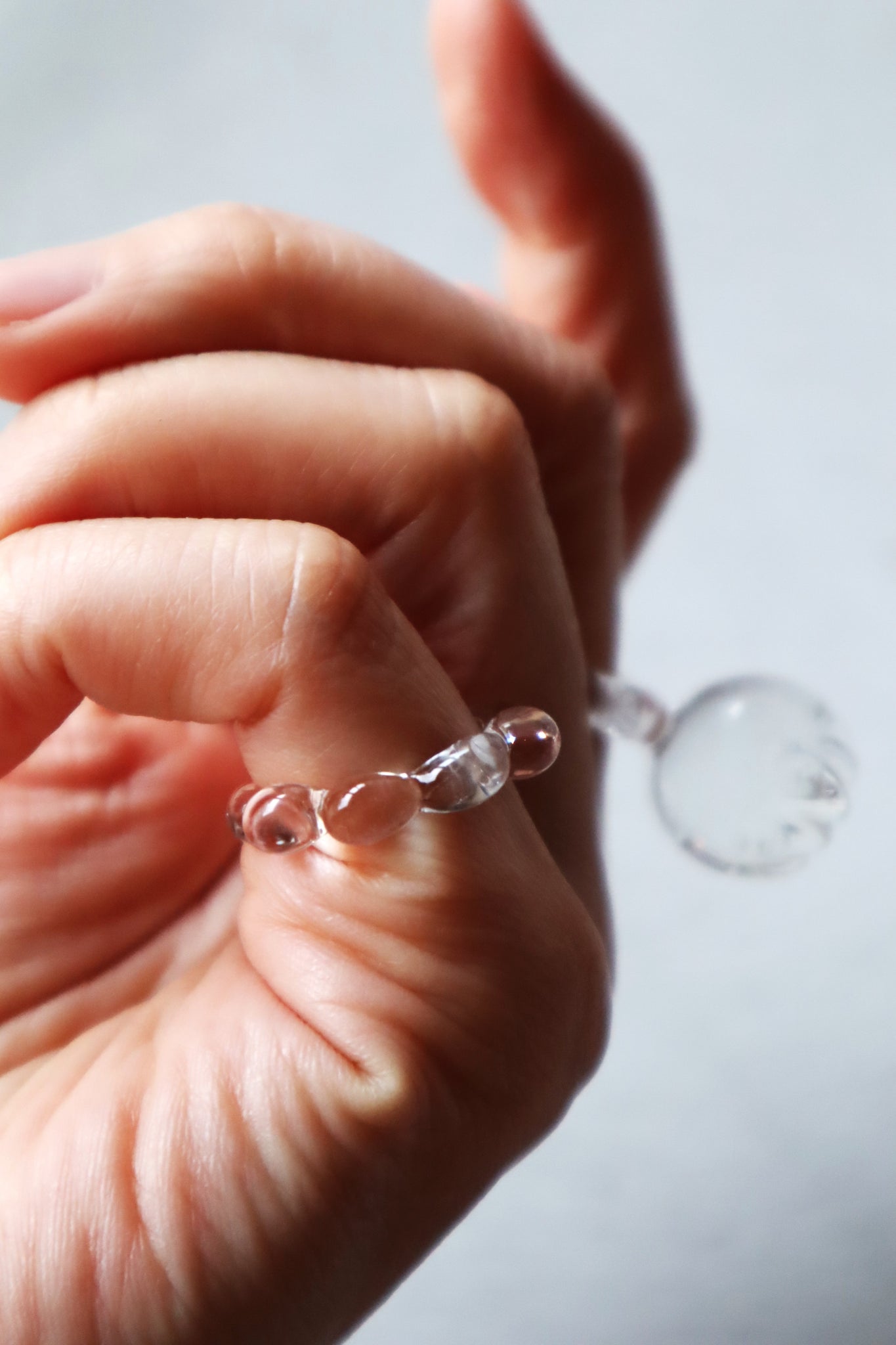 Fleur – glass ring