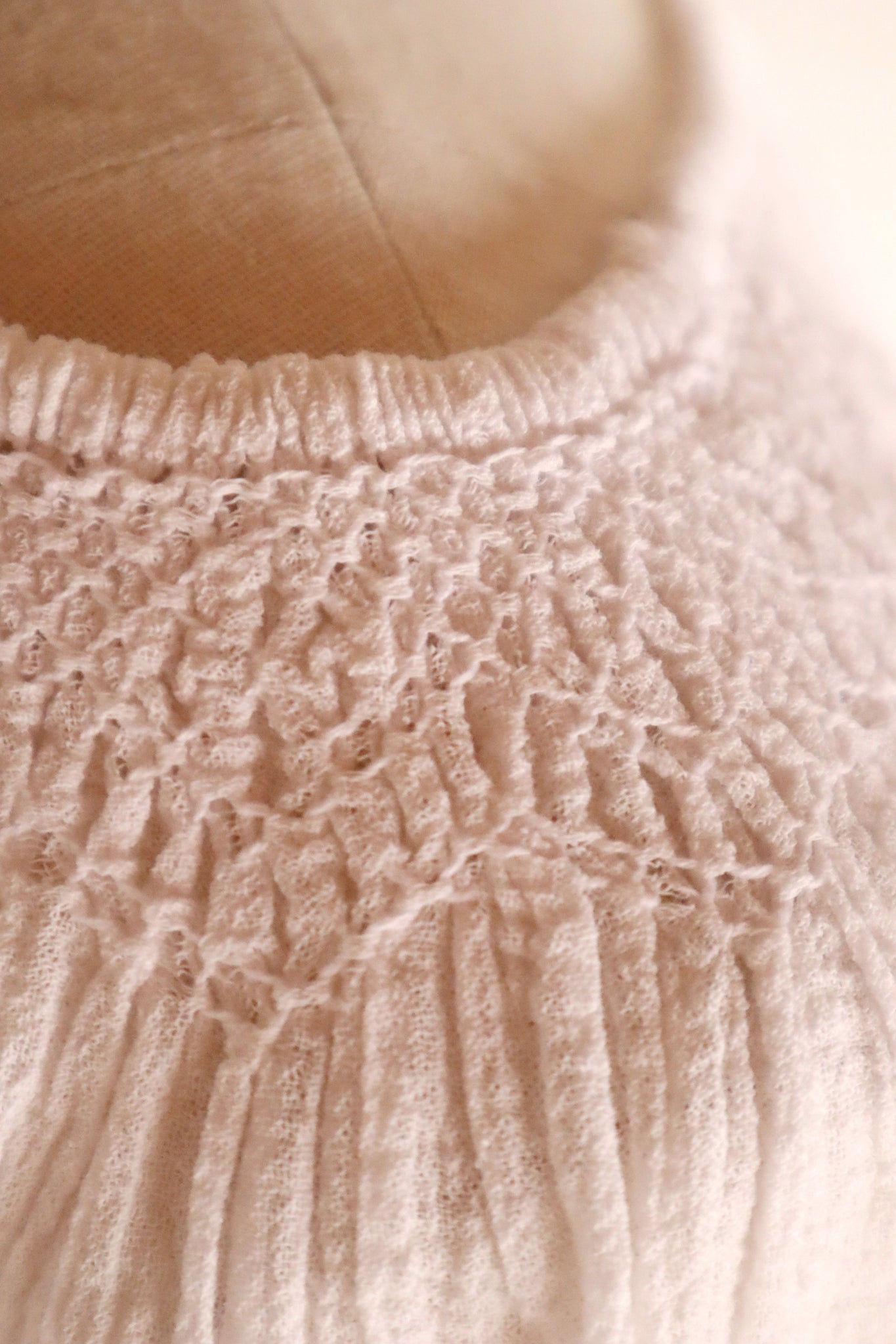 70s Embroidery Romanian Blouse White