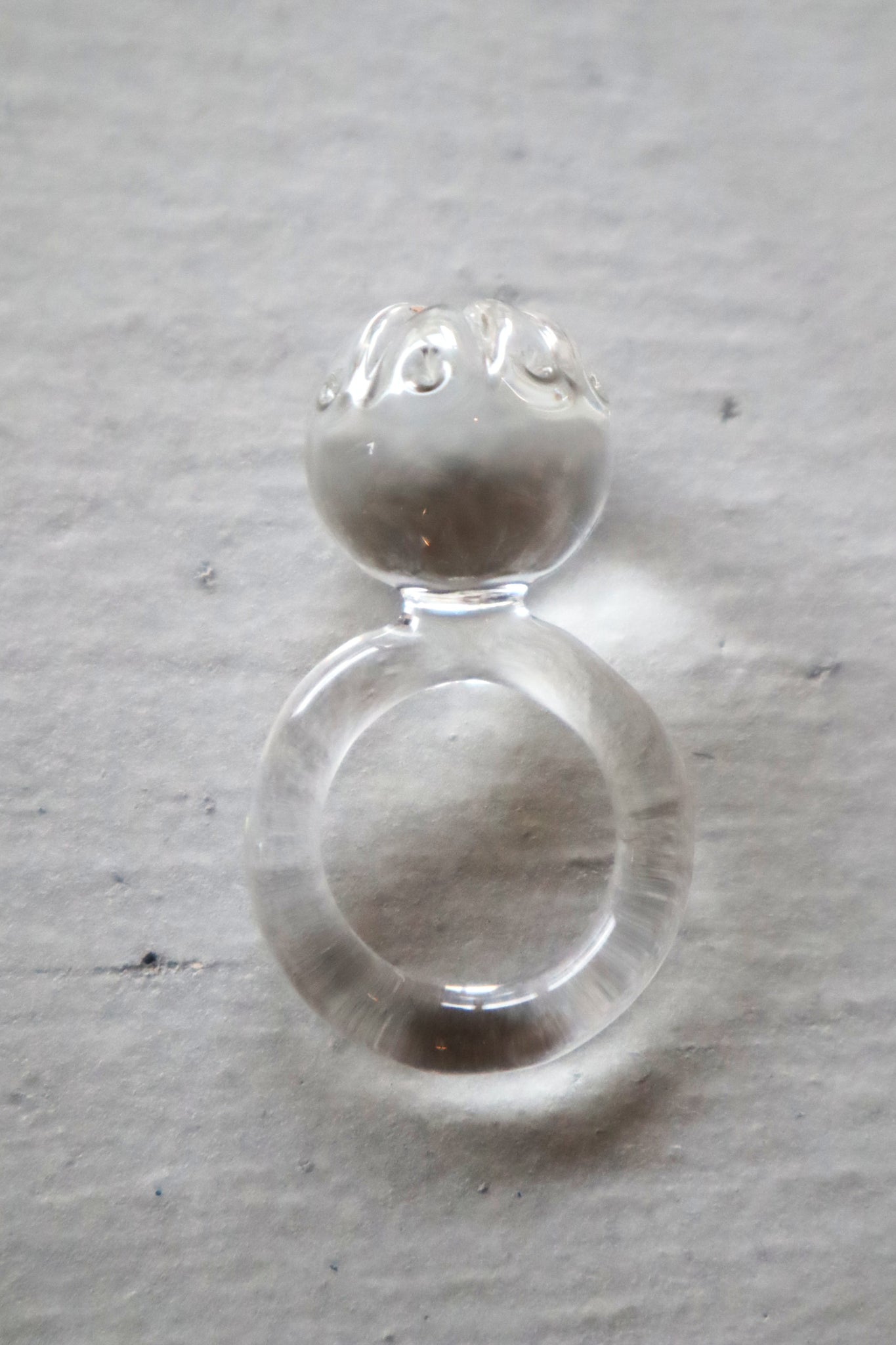 Temari – glass ring