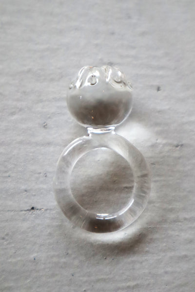Temari – glass ring