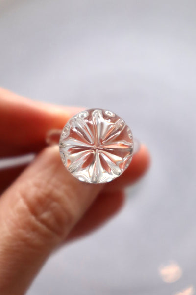 Temari – glass ring