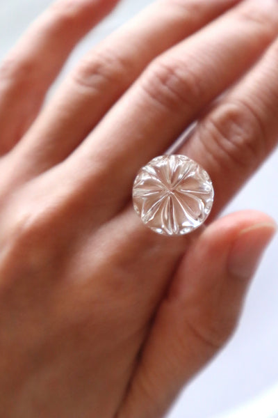 Temari – glass ring