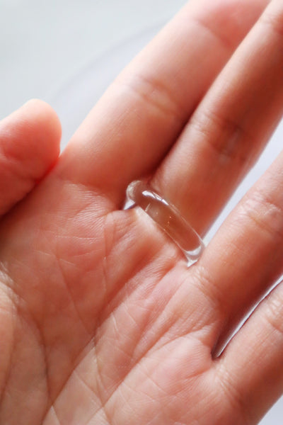 Temari – glass ring