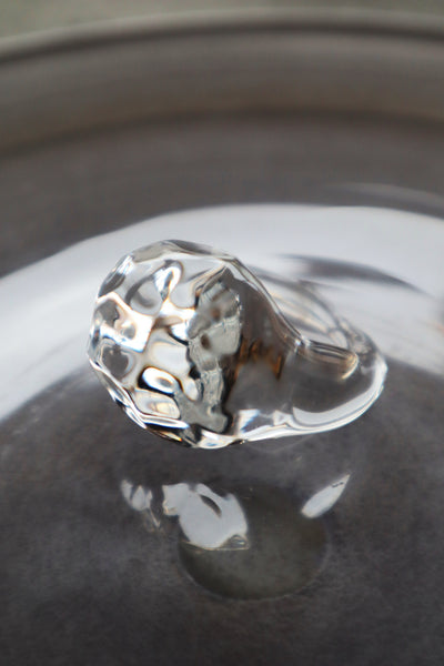 Éclat Goutte – glass ring