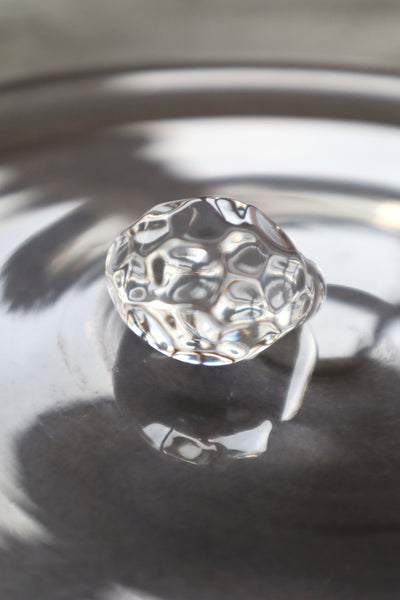 Éclat Goutte – glass ring