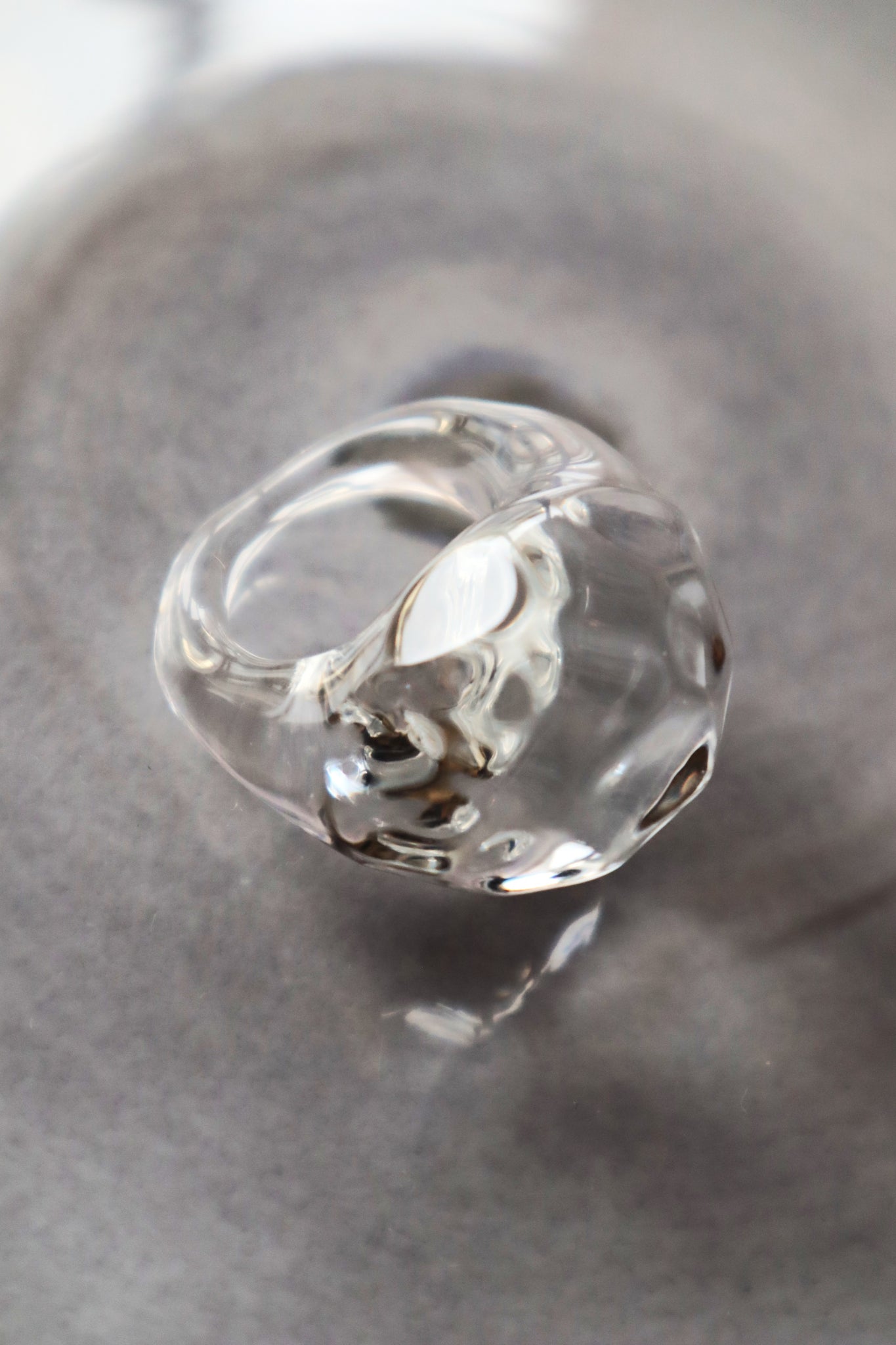 Éclat Goutte – glass ring