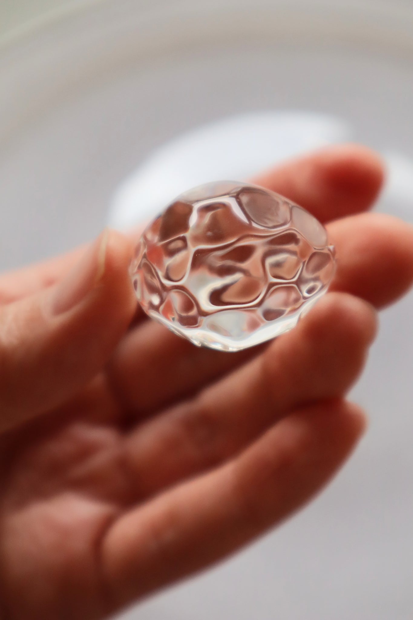 Éclat Goutte – glass ring