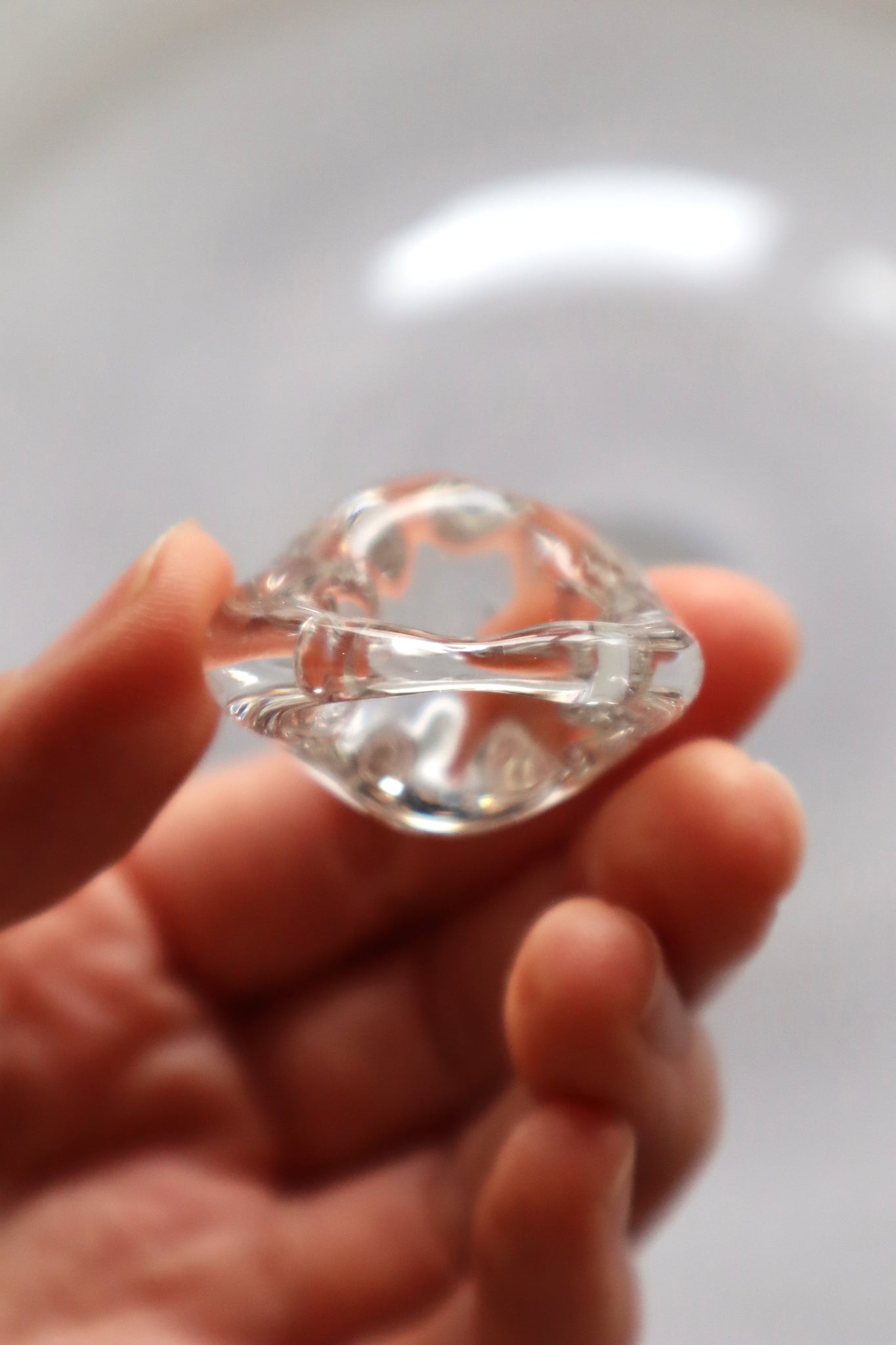 Éclat Goutte – glass ring