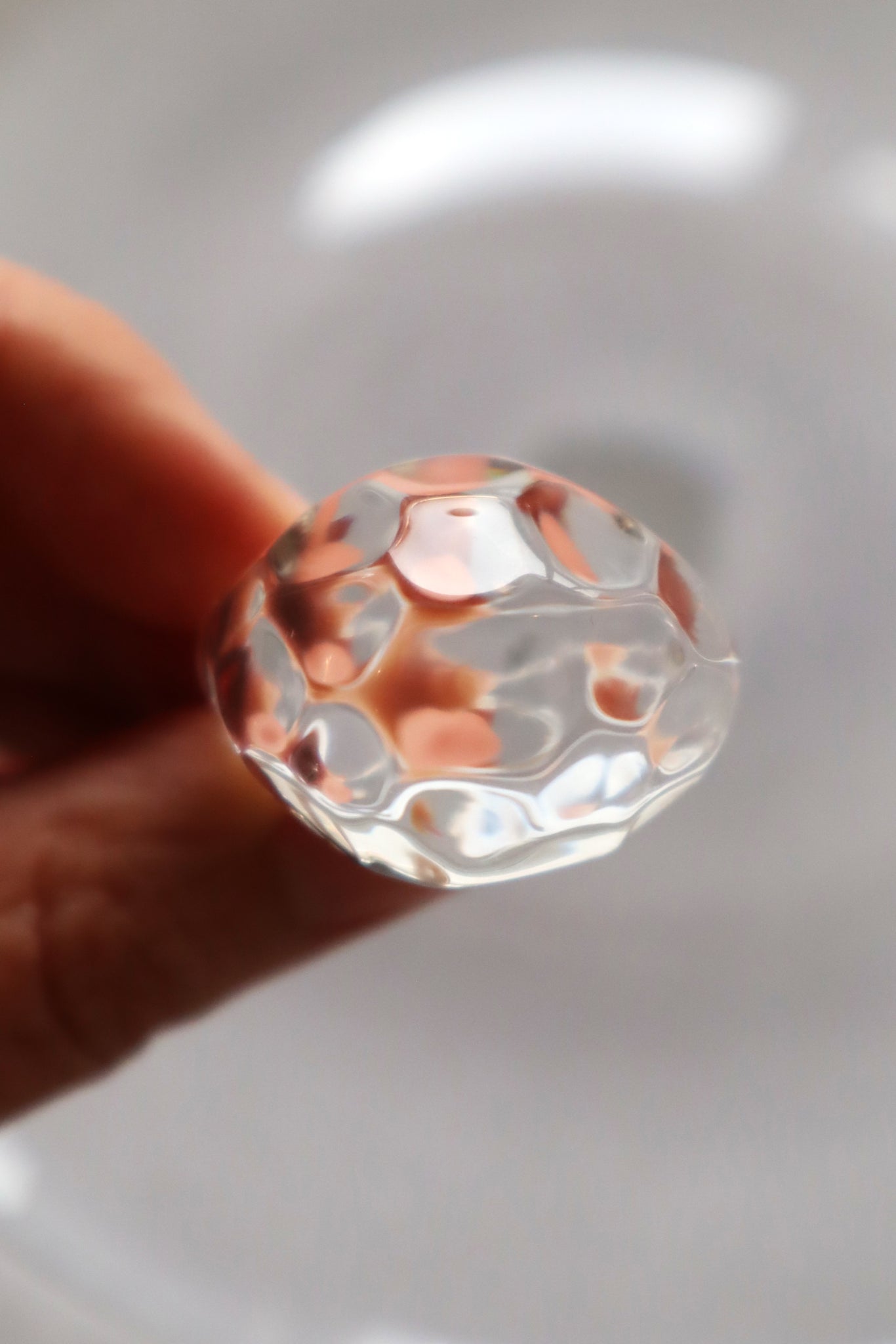 Éclat Goutte – glass ring