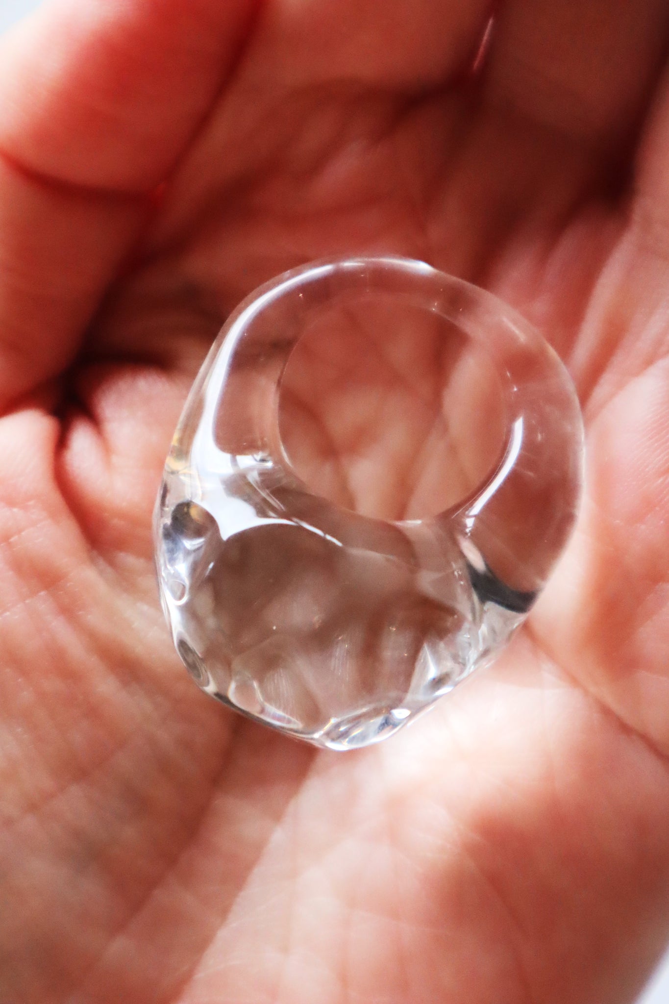 Éclat Goutte – glass ring