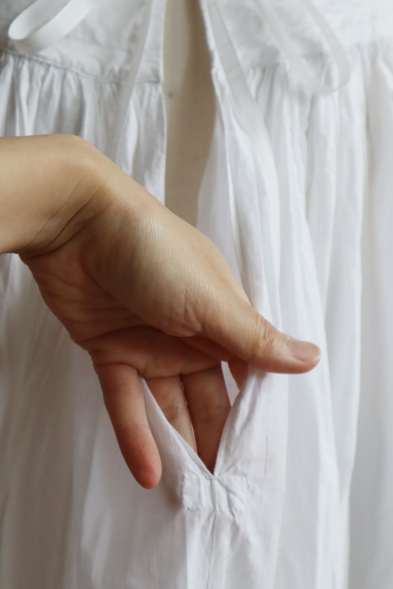 1900s Cotton Petticoat Skirt