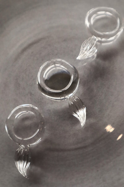 Bourgeon – glass ring