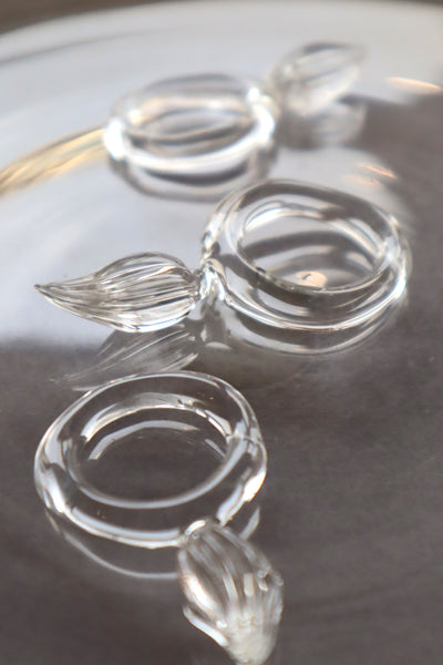 Bourgeon – glass ring