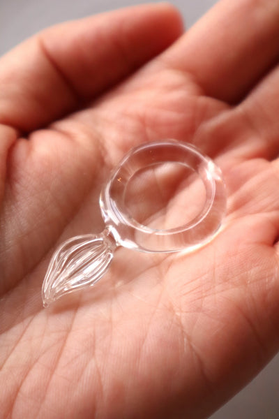 Bourgeon – glass ring