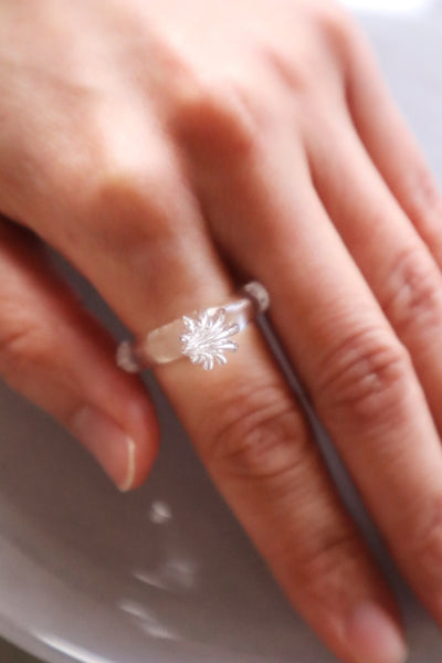 Bourgeon – glass ring