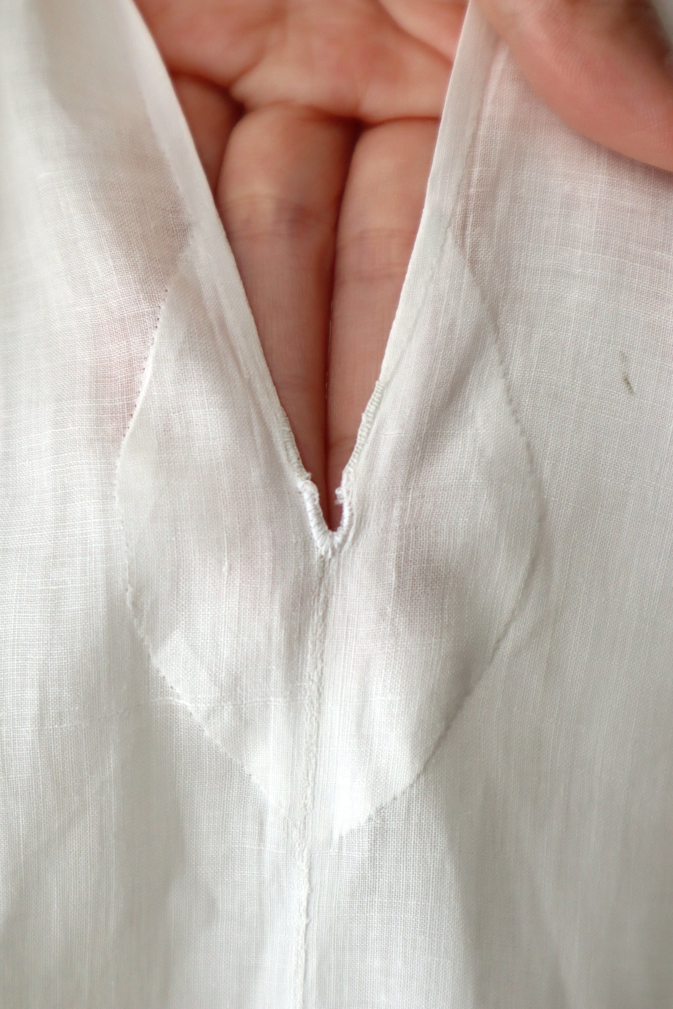 1900~1920s Linen Church Dress