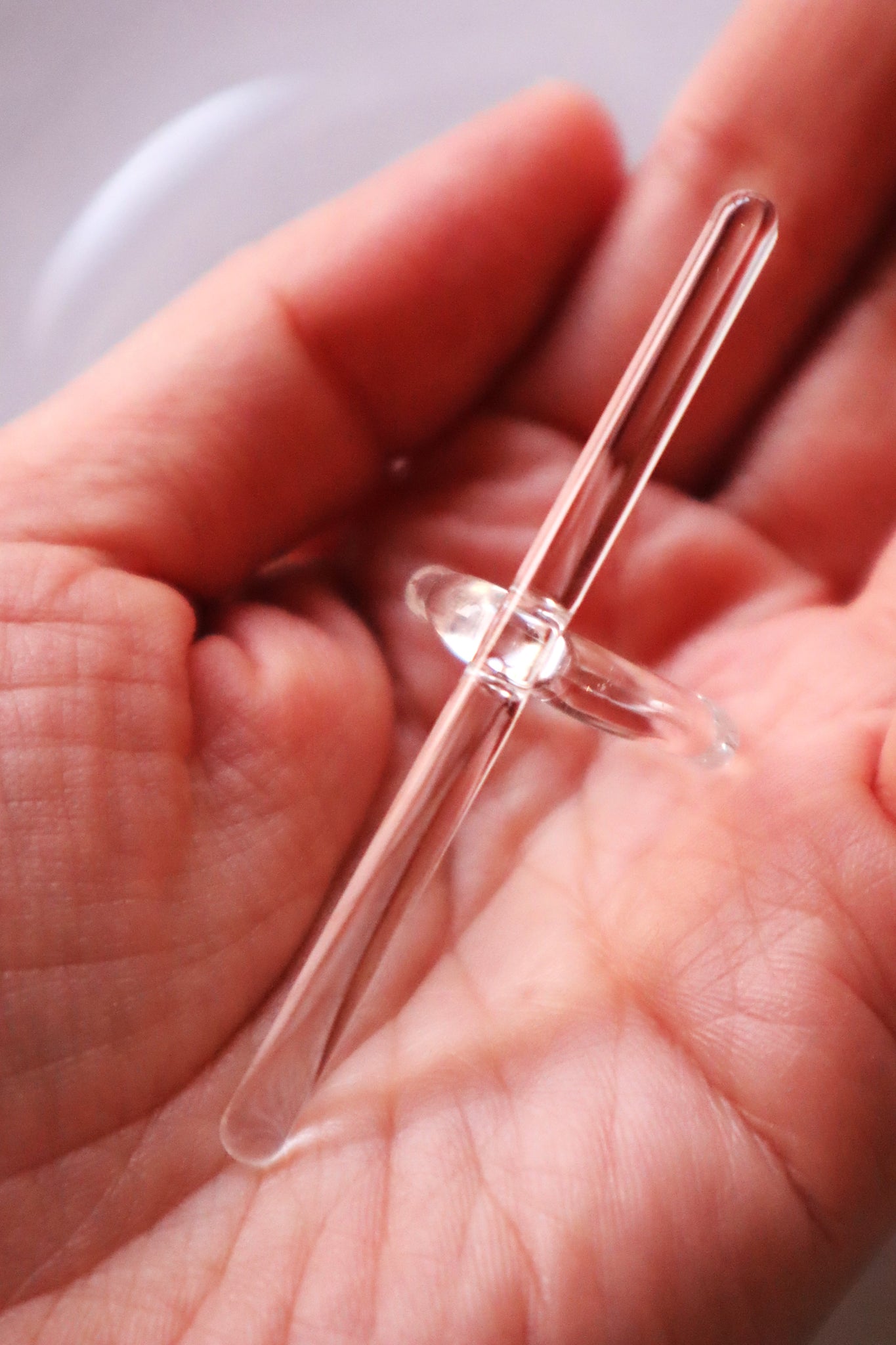 Droite – glass ring