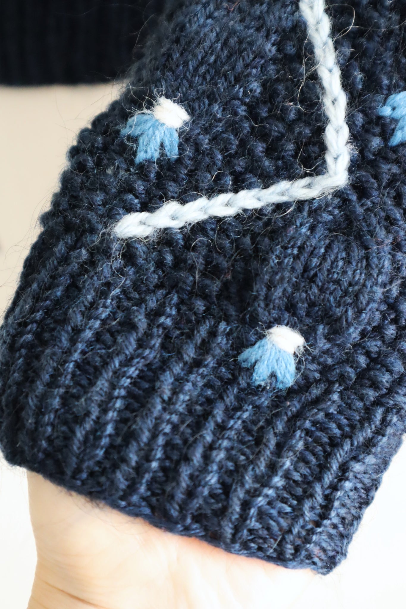 80s Navy Austrian Cardigan