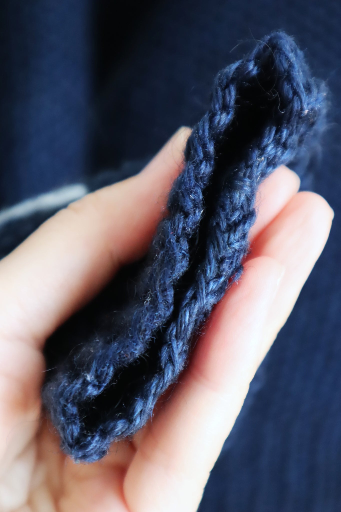 80s Navy Austrian Cardigan