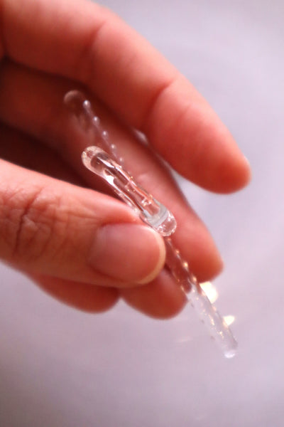 Stalactite – glass ring