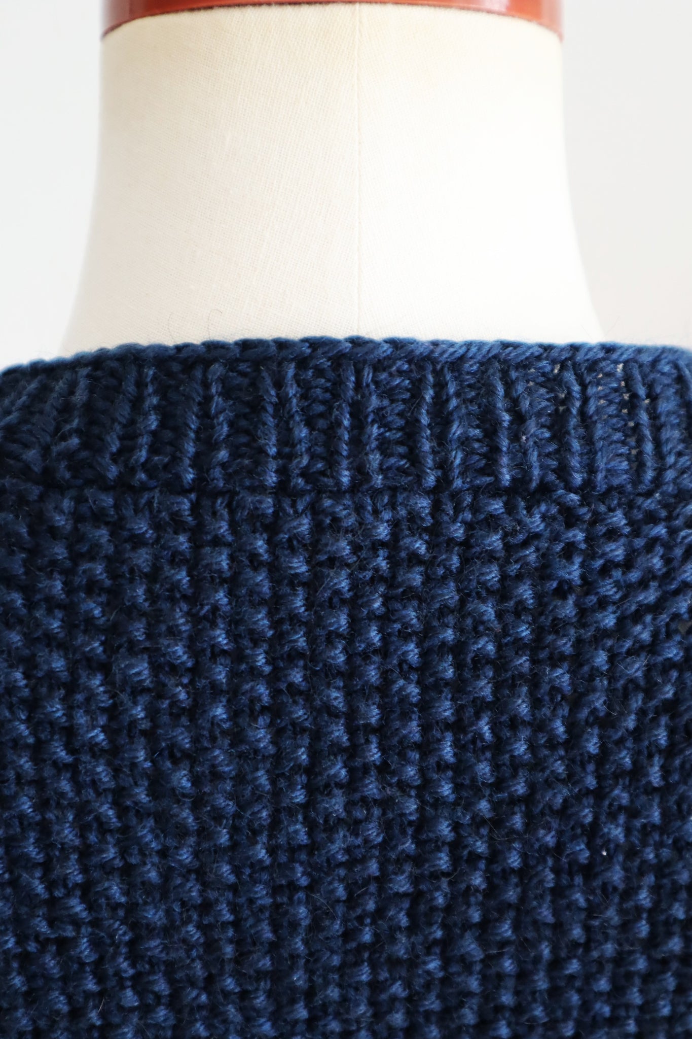 80s Navy Austrian Cardigan