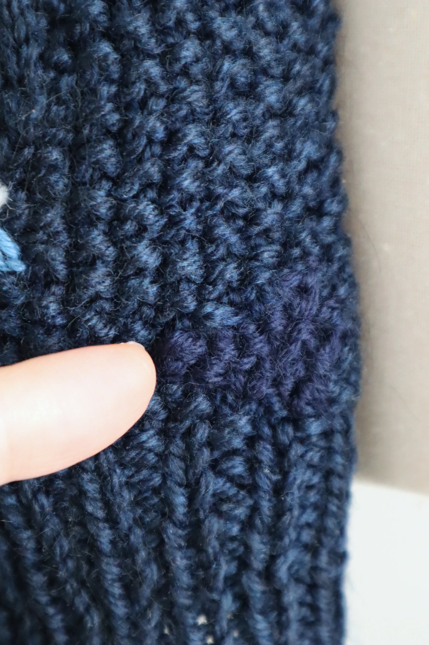 80s Navy Austrian Cardigan