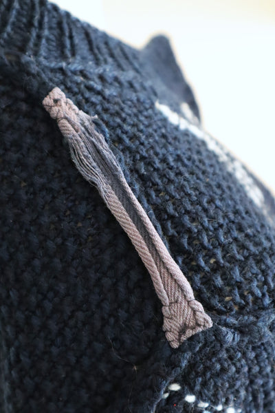 80s Navy Austrian Cardigan