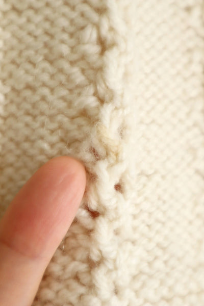 70s Fluffy Yarn Austrian Cardigan
