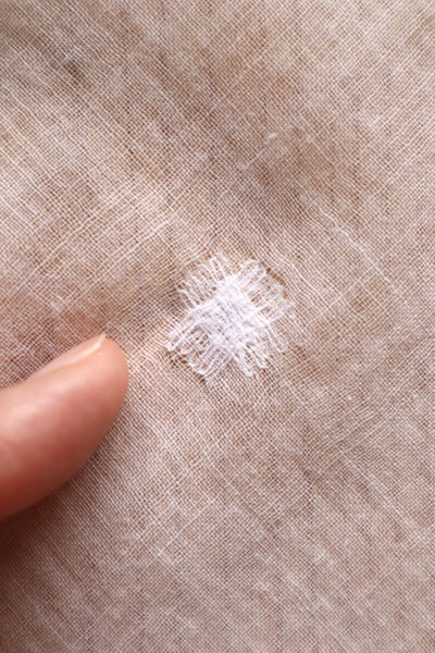 19th Century French Muslin Embroidered Fichu Shawl