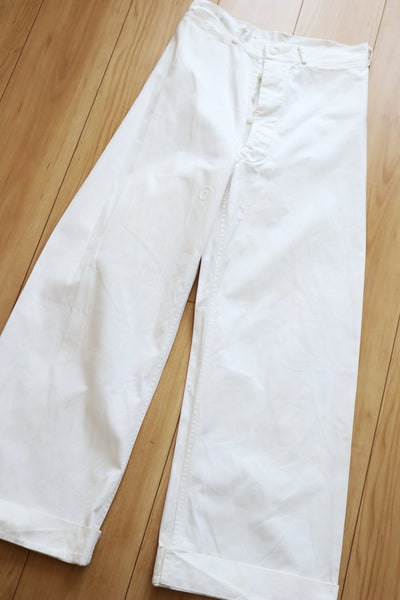 40s USN White Sailor Pants