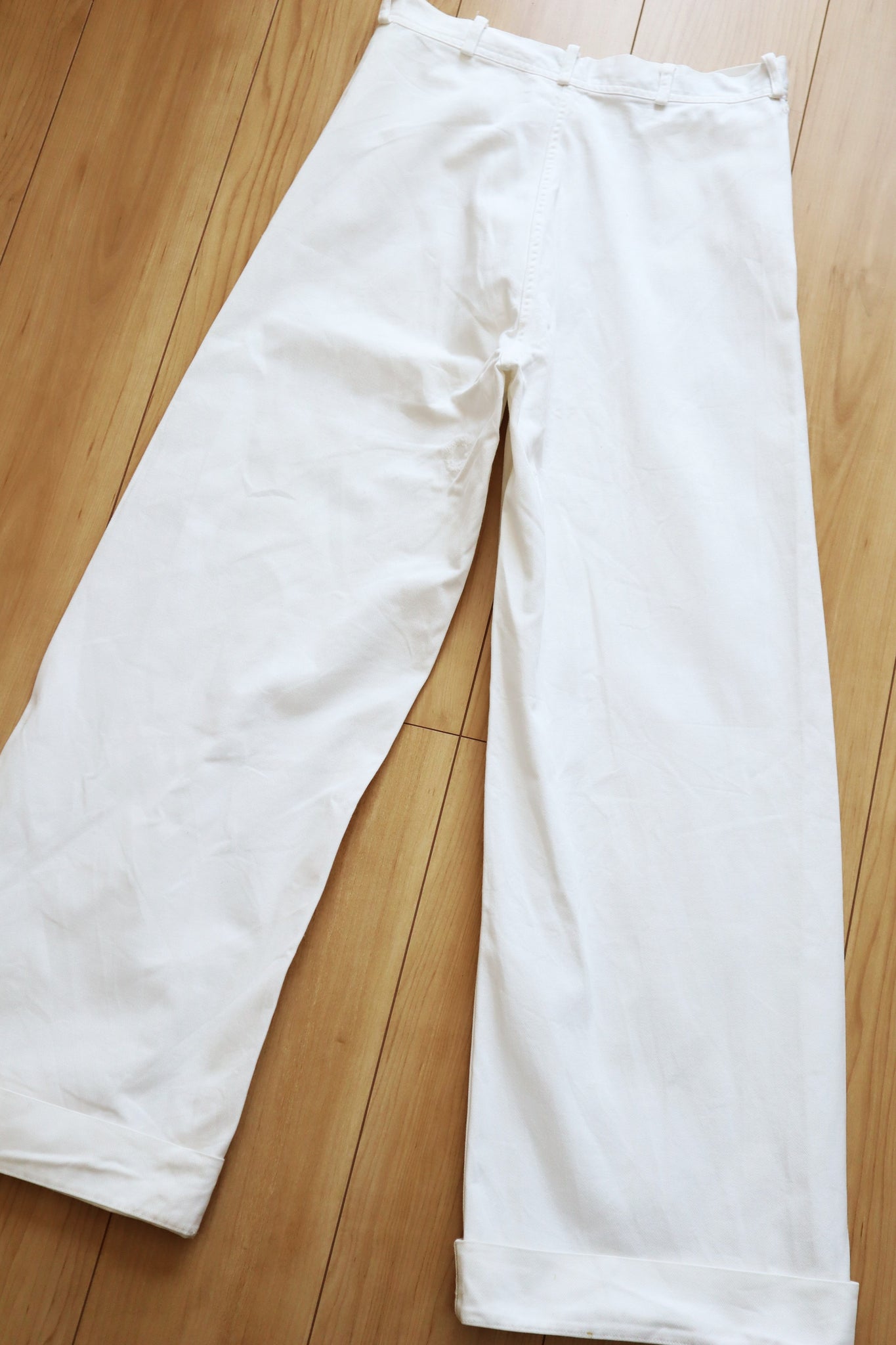 40s USN White Sailor Pants