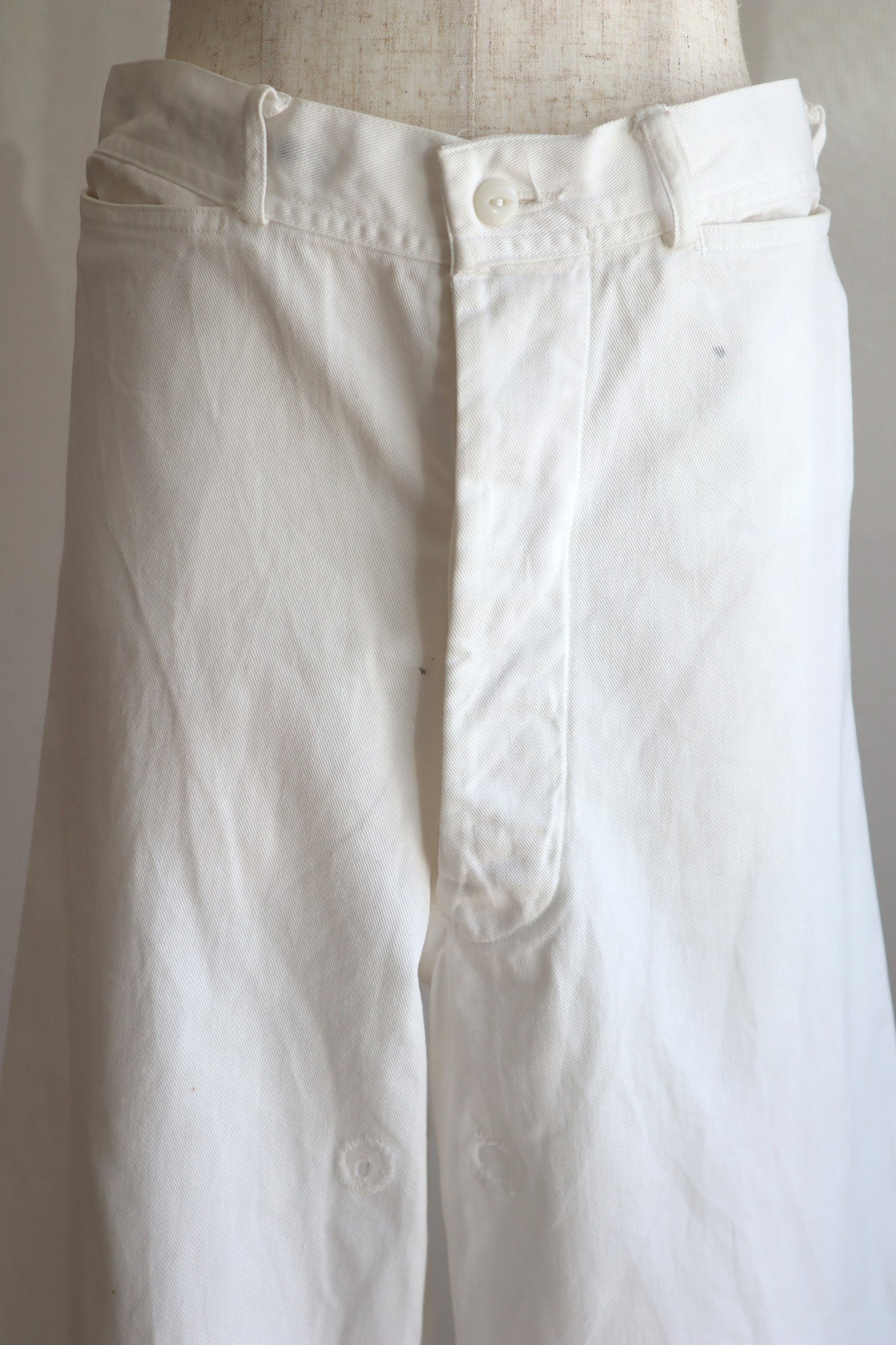 40s USN White Sailor Pants