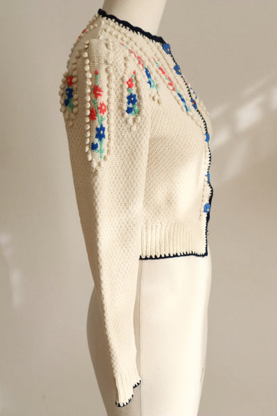 1950s Austrian Cardigan Size XS~S