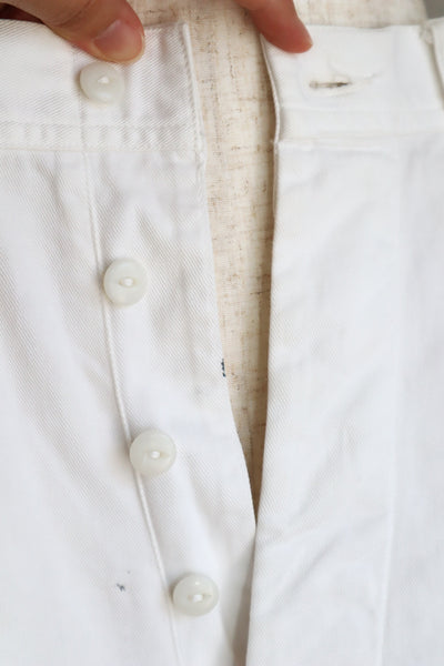 40s USN White Sailor Pants