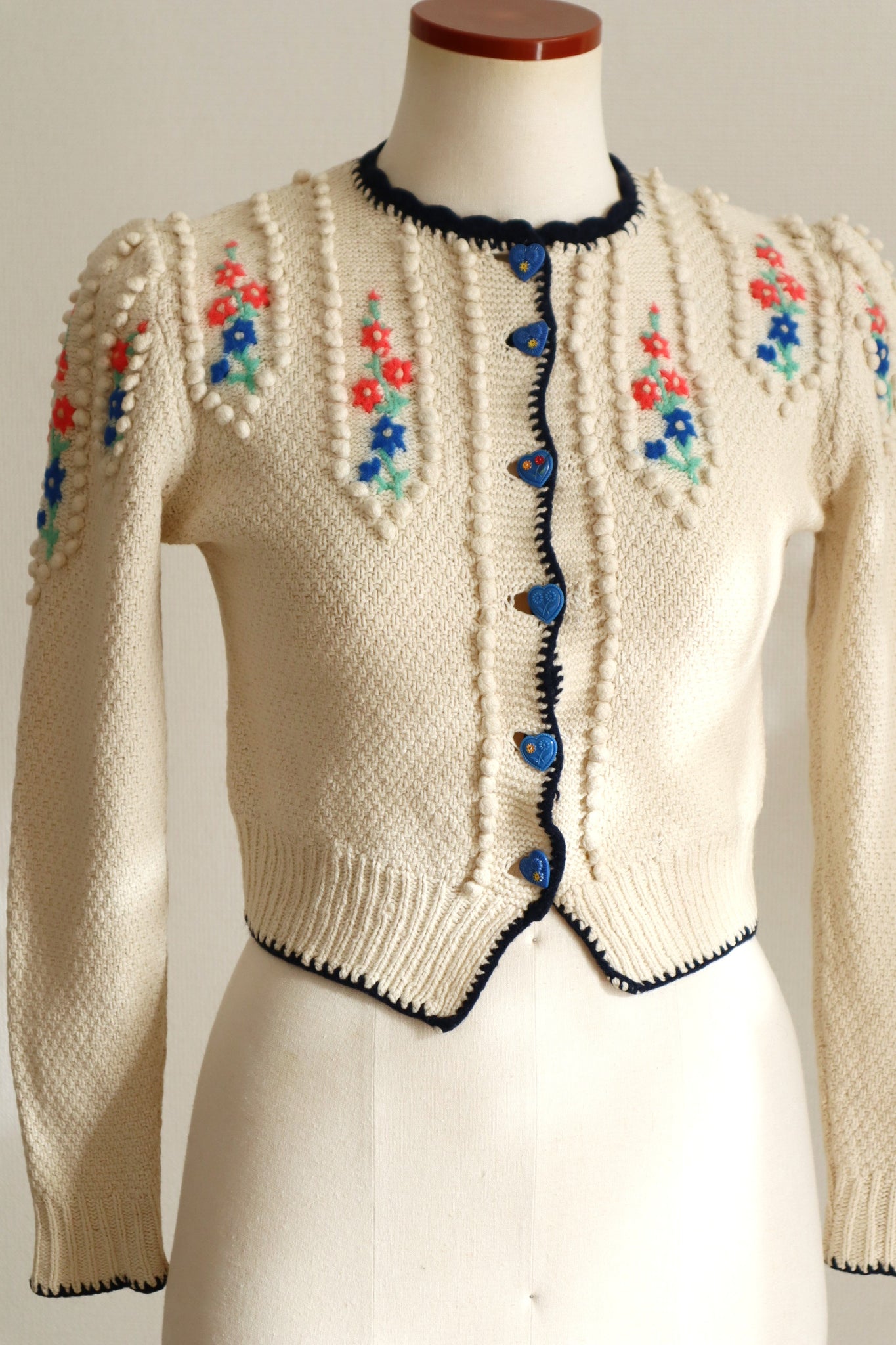 1950s Austrian Cardigan Size XS~S
