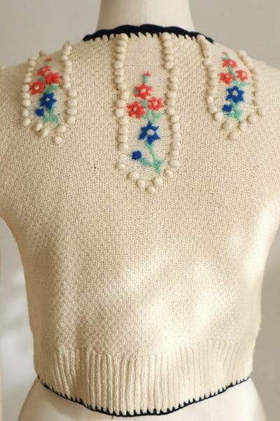 1950s Austrian Cardigan Size XS~S