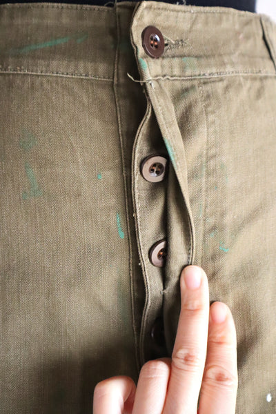 1940s French Army M-47 Early Cargo Trousers