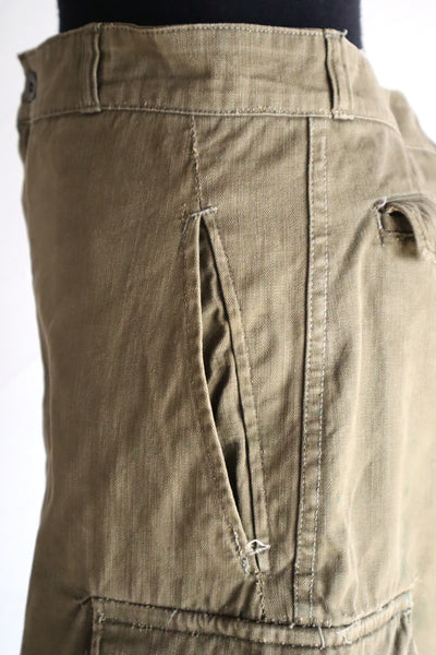 1940s French Army M-47 Early Cargo Trousers