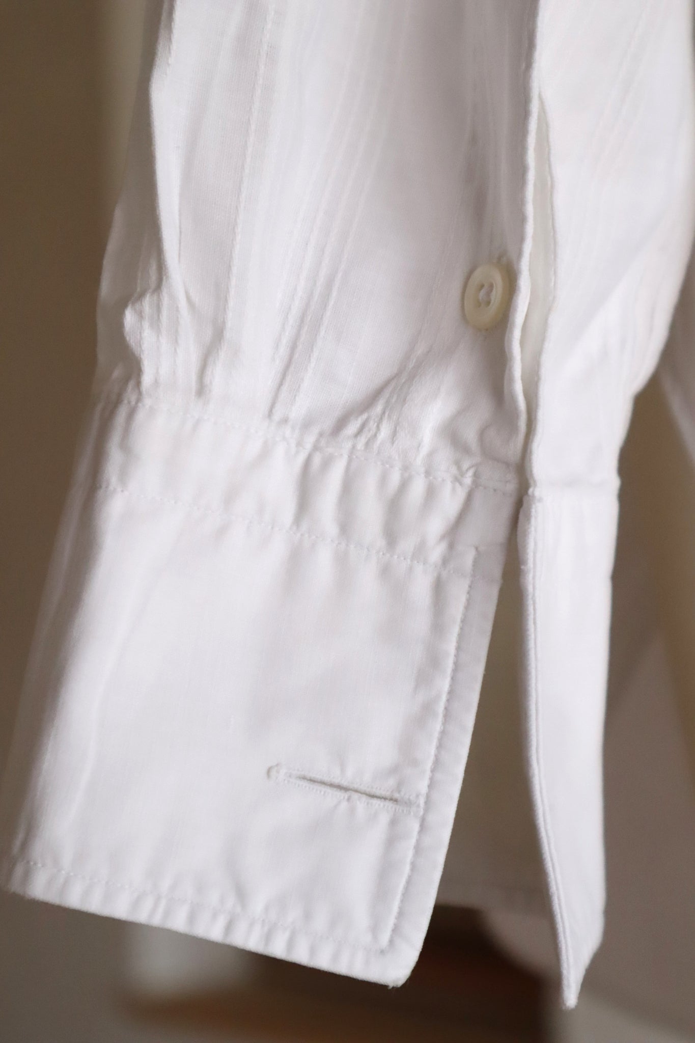 1930s White Cotton Shirt
