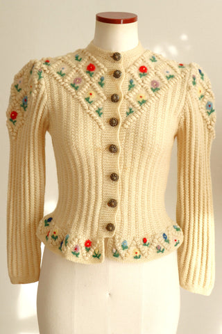 1940s Austrian Cardigan Size S
