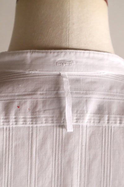 1930s White Cotton Shirt