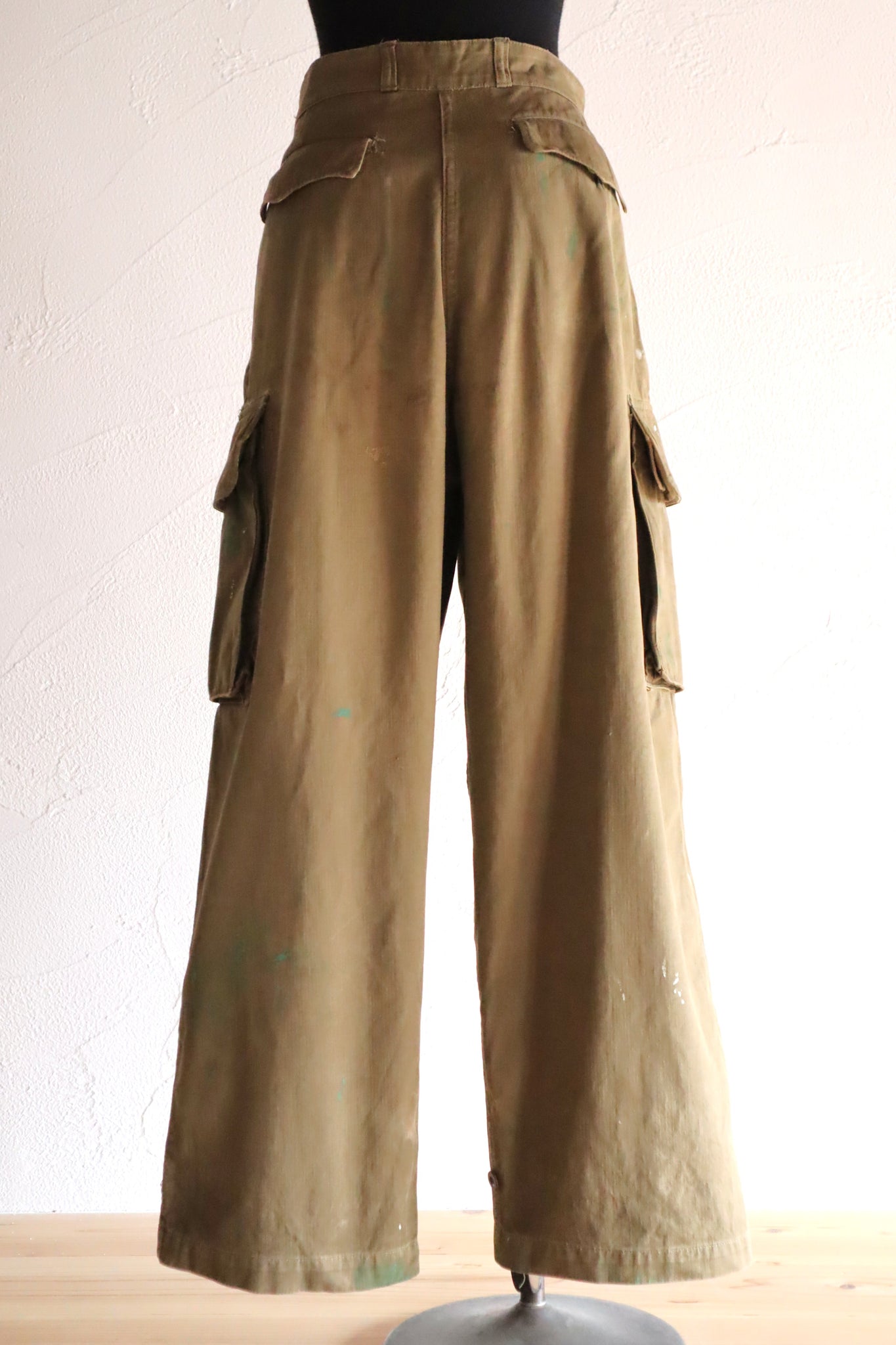 1940s French Army M-47 Early Cargo Trousers