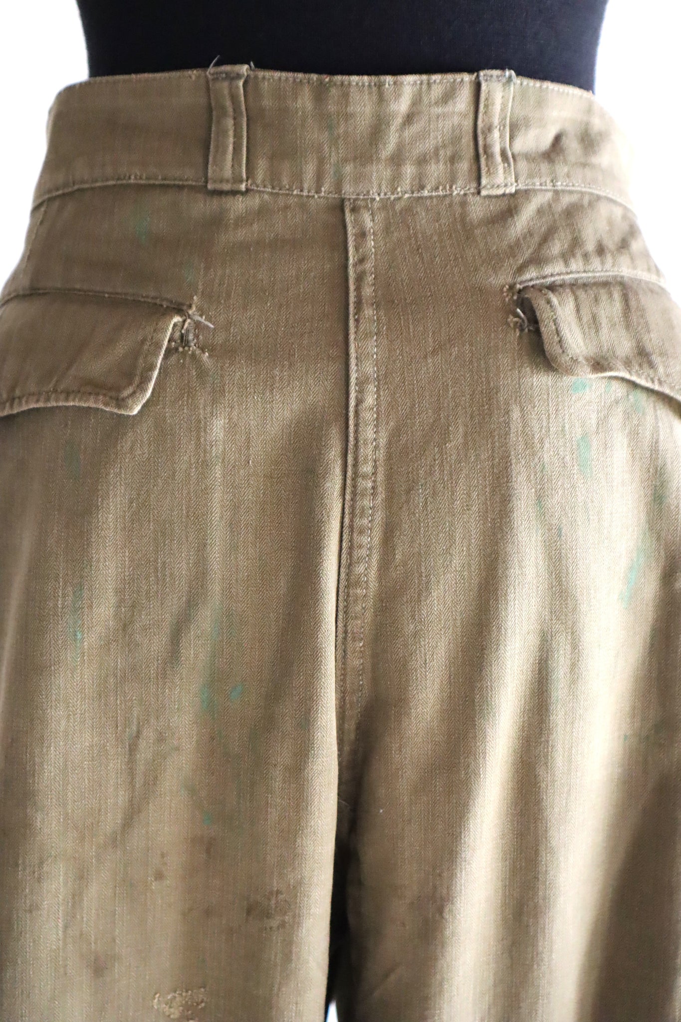 1940s French Army M-47 Early Cargo Trousers