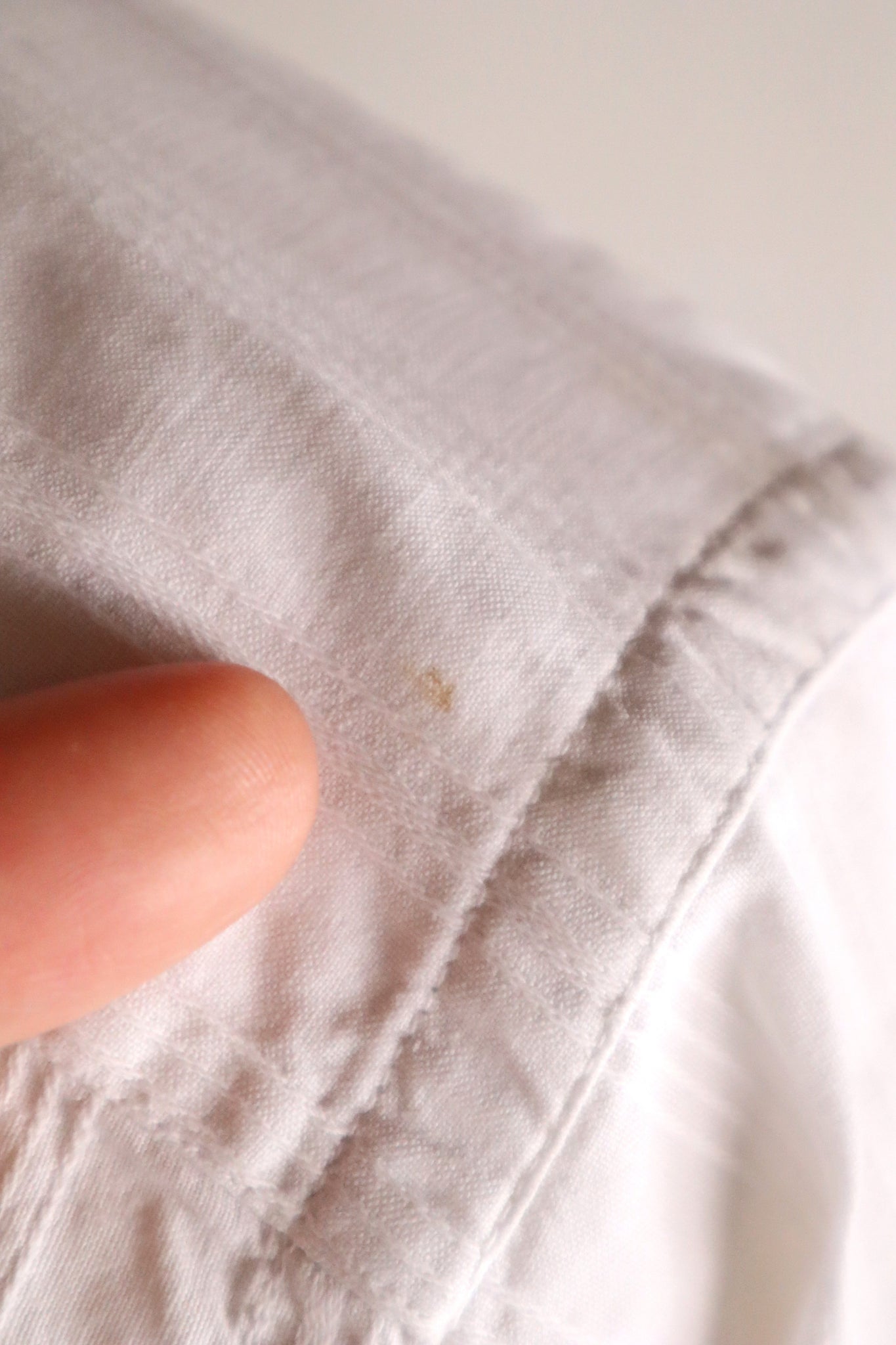 1930s White Cotton Shirt