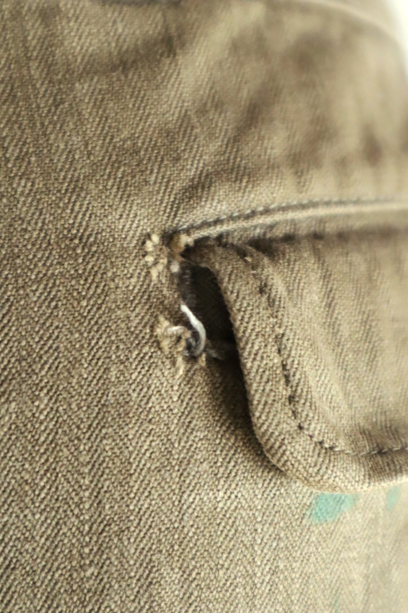 1940s French Army M-47 Early Cargo Trousers