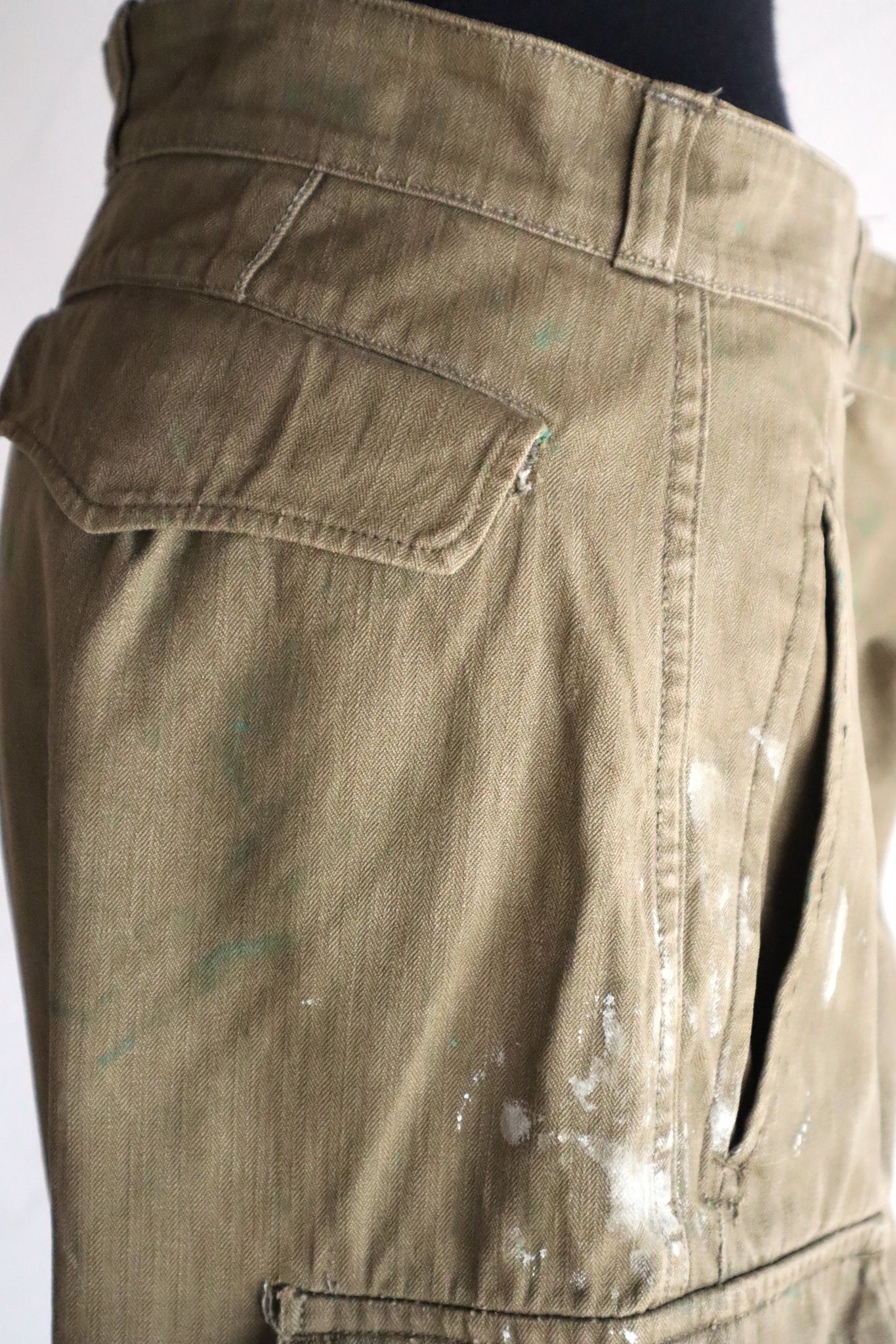 1940s French Army M-47 Early Cargo Trousers